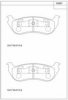 ASIMCO KD6587 Brake Pad Set, disc brake